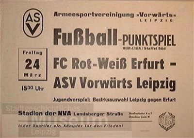 1956 Plakat Sportclub Lokomotive